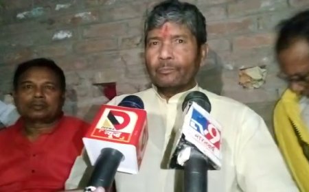 केंद्रीय मंत्री पशुपति पारस शिरोमणी बाबा चौहरमल जयंती कार्यक्रम के मौके पर हुए शामिल,बिहार सरकार पर जमकर हमला बोला