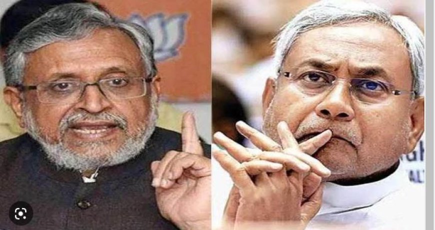 CM Nitish  पर  छोटे मोदी का जबरदस्त हमला, कह दी ऐसी बात कि नीतीश कुमार के उड़ गए होस