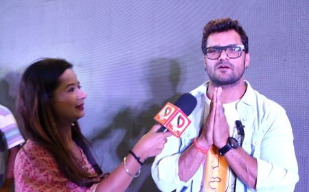 फैन्स को खूब भा रहा खेसारी लाल यादव का नया गाना 'हमार जिला'