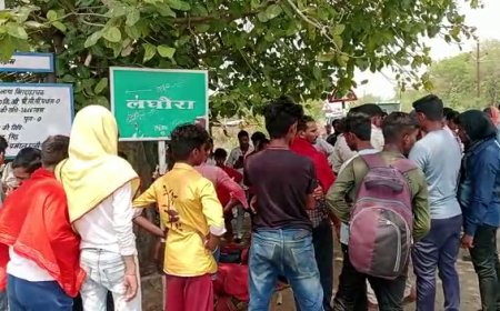 लांघौरा मोड़ के समीप एनएच 30-A पर अज्ञात वाहन की चपेट में आने से बाइक पर सवार एक 17 वर्षीय युवक की हुई  मौत, घटनास्थल पर पहुंची हरनौत थाना पुलिस