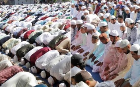 देशभर में पूरे हर्षोल्लास के साथ मनाया जा रहा बकरीद का त्योहार, सुरक्षा के चाक चौबंद इंतजाम