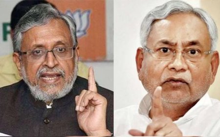 सुशील मोदी के बयान से मचा खलबली, अमित शाह से डर गयी है JDU