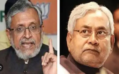 सुशील मोदी ने अगुवानी पुल हादसे की जांच पर लगाए कई गंभीर आरोप, नितीश कुमार पर साधा सवालों की झड़ी
