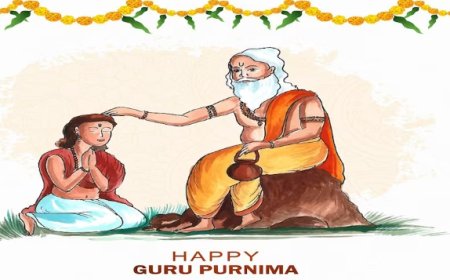 गुरु पूर्णिमा के दिन गुरु का महत्व जानिए और पूजा की विधि जानिए |
