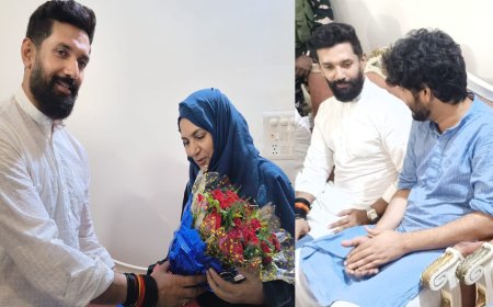 सीवान में चिराग ने जलाया नया अलख, शहाबुद्दीन के बेटे ओसामा से मिले, कयासों का बाजार गर्म