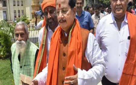 BJP का लाठीचार्ज के विरोध में राजभवन मार्च कल, बौखलाहट में नीतीश ने चलवाई लाठियां