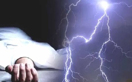 बिहार में वज्रपात की चपेट में, पति-पत्नी समेत 3 लोगों की मौत