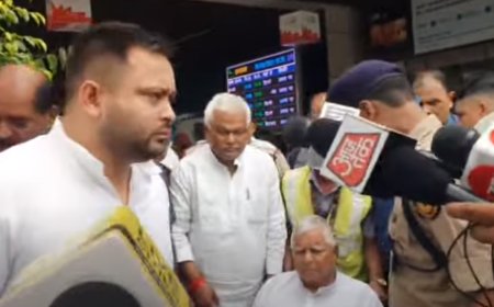 राहुल गांधी को मोदी सरनेम मामले पर मिली राहत पर बोले तेजस्वी - जो लड़ेगा वही जीतेगा, जो डरेगा वो हार जायेगा