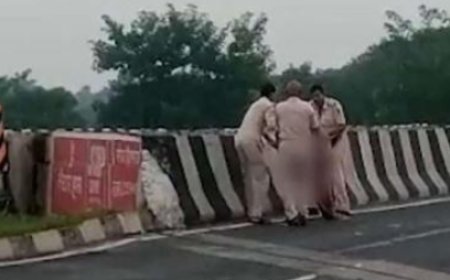 मुजफ्फरपुर पुलिस ने संवेदनहीनता की सारी हदों को किया पार, सड़क हादसे में मृत शख्स के शव को पुल से नीचे नहर में फेंका, वीडियो वायरल