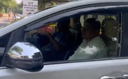 JDU के राष्ट्रीय अध्यक्ष ललन सिंह पहुचें लालू से मिलने राबड़ी आवास, कई मुद्दों पर हुई बात