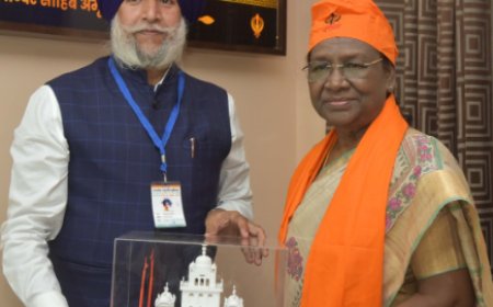 राष्ट्रपति द्रौपदी मुर्मू आज बिहार के तीन दिवसीय दौर में पटना पहुंची, चौथे कृषि रोड मैप का शुभारंभ, गुरु के दरबार में टेका मत्था