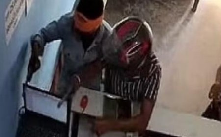 समस्तीपुर में पिस्टल की नोंक पर बैंक में दिनदहाड़े लाखों की लूट, वारदात CCTV में कैद