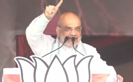 मुजफ्फरपुर में गरजे अमित शाह,  कहा- "हे छठी मईया" बिहार जंगलराज और पलटूराम से मुक्त हो