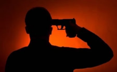 पत्नी ने पति को देर से आने पर टोका तो पति ने बंदूक से उड़ाया अपनी कनपटी, इलाके में सनसनी