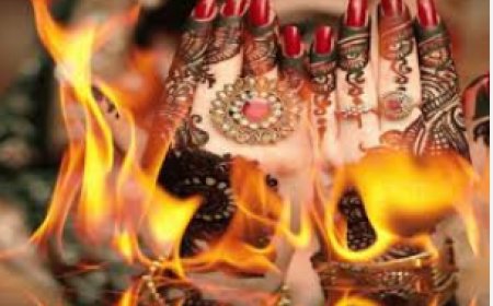 दहेज की बलिबेदी पर चढ़ी एक और विवाहिता, पांच लाख नहीं मिलने पर विवाहिता की हत्या, महिला की डेडबॉडी को भी जलाया