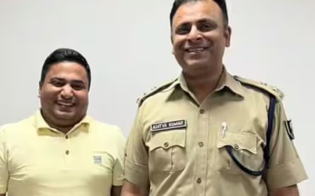 सुप्रीम कोर्ट के अल्टीमेटम के बाद फरार चल रहे आईपीएस आदित्य कुमार ने किया सरेंडर,  DGP को फर्जी चीफ जस्टिस से कराया था फ़ोन