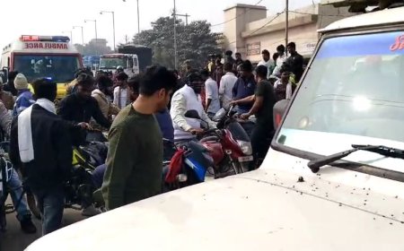 हिट एंड रन कानून के खिलाफ चालकों का उग्र प्रदर्शन, अमित शाह को दे दी चेतावनी