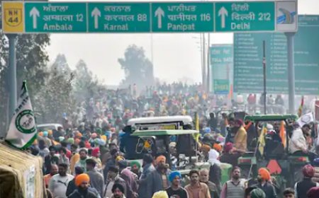 KISAN ANDOLAN : फिर शुरू हुआ किसान आंदोलन, दिल्ली की सभी बॉर्डर सील