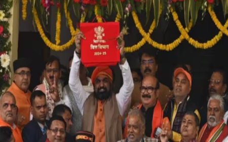 वित्त मंत्री सम्राट चौधरी का सम्राट बजट पेश, वित्तीय वर्ष 2024-25 का बजट 2 लाख 78 हजार 425 करोड़ का