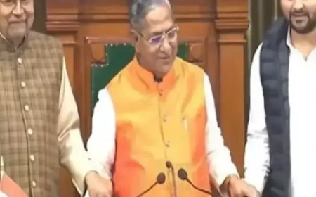 बिहार विधानसभा के नए अध्यक्ष बने नंदकिशोर यादव, नीतीश- तेजस्वी ने दी बधाई