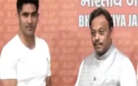 BJP में शामिल हुए मुक्केबाज विजेंदर सिंह, कांग्रेस को एक और झटका