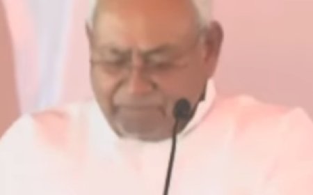 जमुई से सीएम नीतीश ने किया जनता को संबोधित, आड़े हाथों लिया तेजस्वी यादव को 