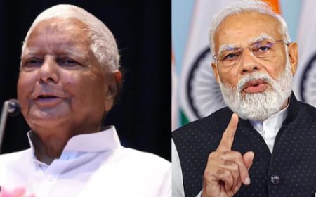 लालू ने ट्वीट कर पीएम मोदी से पूछे सवाल - देश के सबसे पवित्र ग्रंथ से क्यों हैं नफरत ?