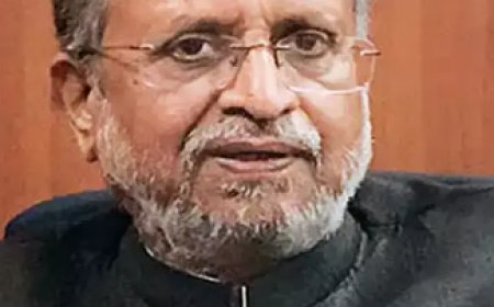 सुशील मोदी का पार्थिव शरीर को विशेष विमान से लाया गया पटना, गंगा घाट पर होगी अंत्येष्टि