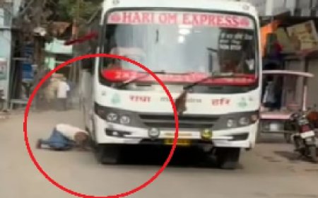 गया में बस के पहिए के नीचे कूदकर एक शख्स ने दी जान, सुसाइड का वीडियो आया सामने 
