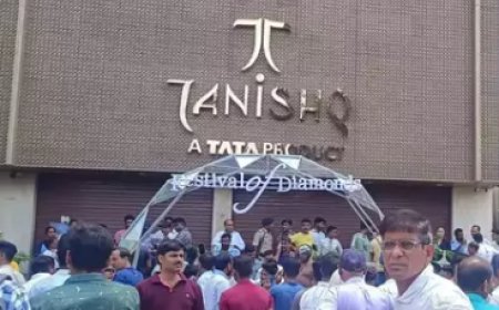 पूर्णिया में तनिष्क शोरूम से करोड़ों की लूट, पुलिस की तफ्तीश जारी 