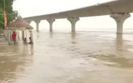 राजधानी पटना में नदियां लाल निशान पार, CM नितीश ने अधिकारियों को दिया निर्देश