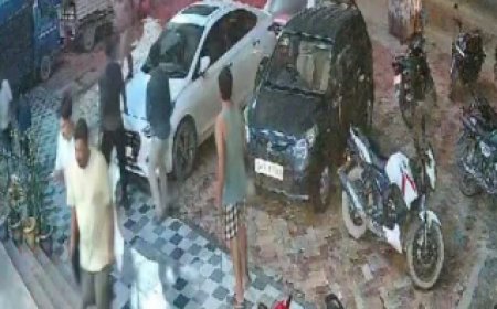 हाजीपुर में अपराधियों ने होटल के बाहर किया धुआं-धुआं, बमबाजी से पूरे इलाके में दहशत, पुलिस जांच में जुटी