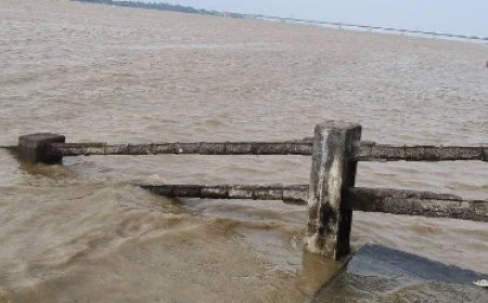 नेपाल में भारी बारिश के कारण बिहार में बाढ़ की स्थिति, कोसी-गंडक उफनाई