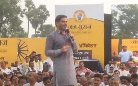 प्रशांत किशोर ने बनाई जन सुराज पार्टी,  मनोज भारती बने पहले अध्यक्ष