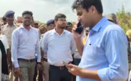 शेखपुरा में खनन के दौरान पहाड़ का बड़ा हिस्सा टूटा, राहत कार्य जारी