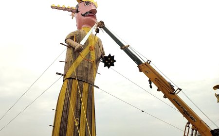 रावण दहन के लिए सज गया पटना का गाँधी मैदान, जानिए किस गेट से करे एंट्री?