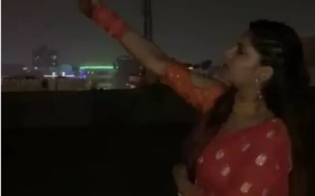 हर्ष फायरिंग करते पूर्व विधायक की पत्नी का वीडियो हुआ वायरल, क्या होगी कार्रवाई?