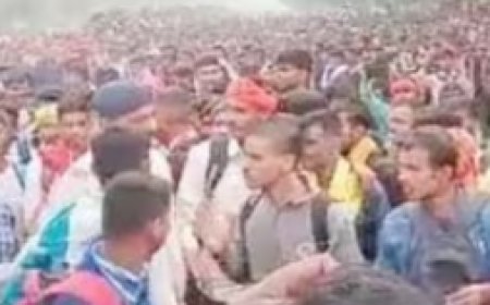 दानापुर में आर्मी भर्ती में हुआ हंगामा, पुलिस ने किया लाठीचार्ज