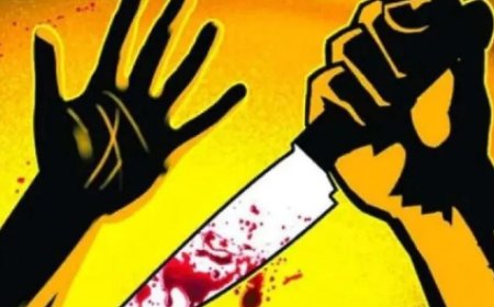 पत्नी के सामने पति की चाकू गोदकर बेरहमी से हत्या, परिवार में मचा कोहराम 