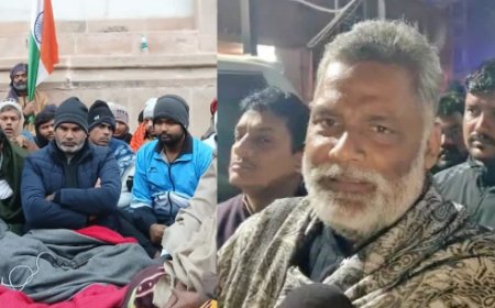 BPSC Students Protest : पप्पू ने पटना में ट्रेन रोका, पीके बैठे आमरण अनशन पर