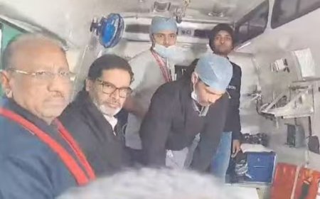 प्रशांत किशोर की बिगड़ी तबीयत, अस्पताल में भर्ती कराया गया 