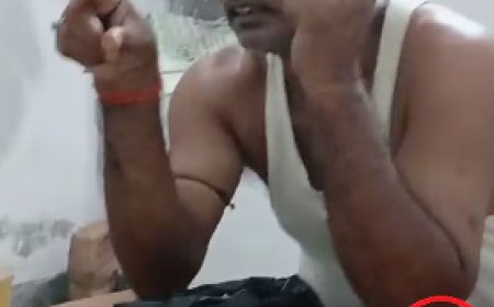 शराबबंदी वाले बिहार में दारोगा का शराब पीते हुए VIDEO वायरल!, पुलिसवाले ही उड़ा रहे शराबबंदी कानून का मजाक