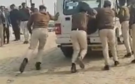 CM नीतीश के काफिले में धक्कामारा गाड़ी!, वीडियो देखकर हर कोई हो गए दंग 