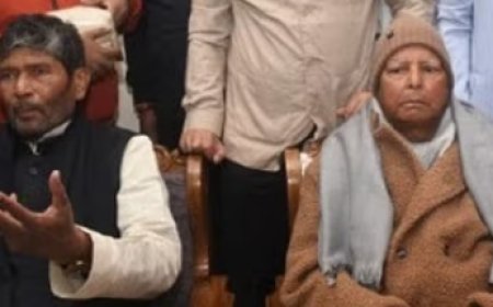 बिहार की राजनीति में हलचल शुरू,  पशुपति पारस पहुंचे लालू से मिलने, क्या एनडीए को लग सकता है झटका?