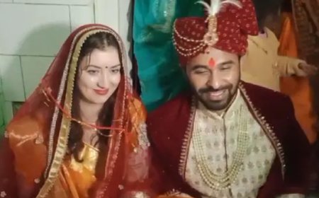 देशी बाबू विदेशी मेम, छपरा के आनंद ने अमेरिकी दुल्हन साफिया संग रचाई शादी, भारतीय रीती रिवाज से हुई शादी