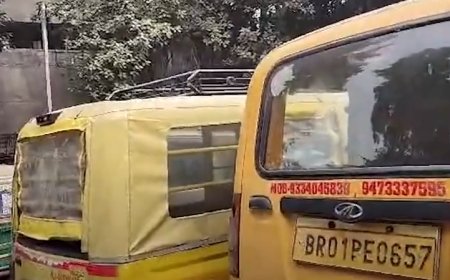 पटना में जप्त हो रही थी स्कूल के बसें, परेशान हो रहे थे अभिभावक और बच्चे