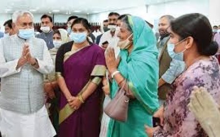 CM नीतीश ने ‘नारी शक्ति सम्मेलन’का किया उद्घाटन, कहा- ‘पहले जो नेता थे कुछ किए हैं....,महिला नेताओं ने  चुनाव को लेकर की बड़ी अपील