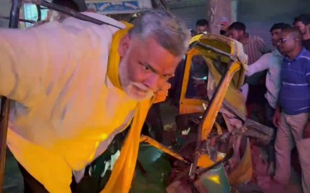 बिहार में शराबबंदी कागजों तक सीमित,सफारी ने बाइक से जा रहे दंपती को रौंदा, पप्पू यादव ने कहा, 'दर्दनाक मंजर मेरी आंखों के सामने...