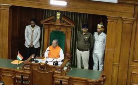 सदन में कब्रिस्तान के मुद्दे पर भारी हंगामा,विपक्षी ने कहा- सरकार का रटा रटाया जवाब ....,विधायक ने सरकार की नीति पर उठाया सवाल...