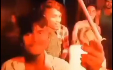 सोशल मीडिया पर भोजपुरी गीत पर देसी कट्टा लहराते हुए युवक का वीडियो वायरल,पुलिस ने किया गिरफ्तार